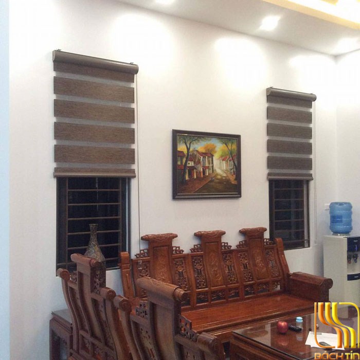 Rèm cuốn cao cấp chống nắng cho phòng khách ở Đà Nẵng