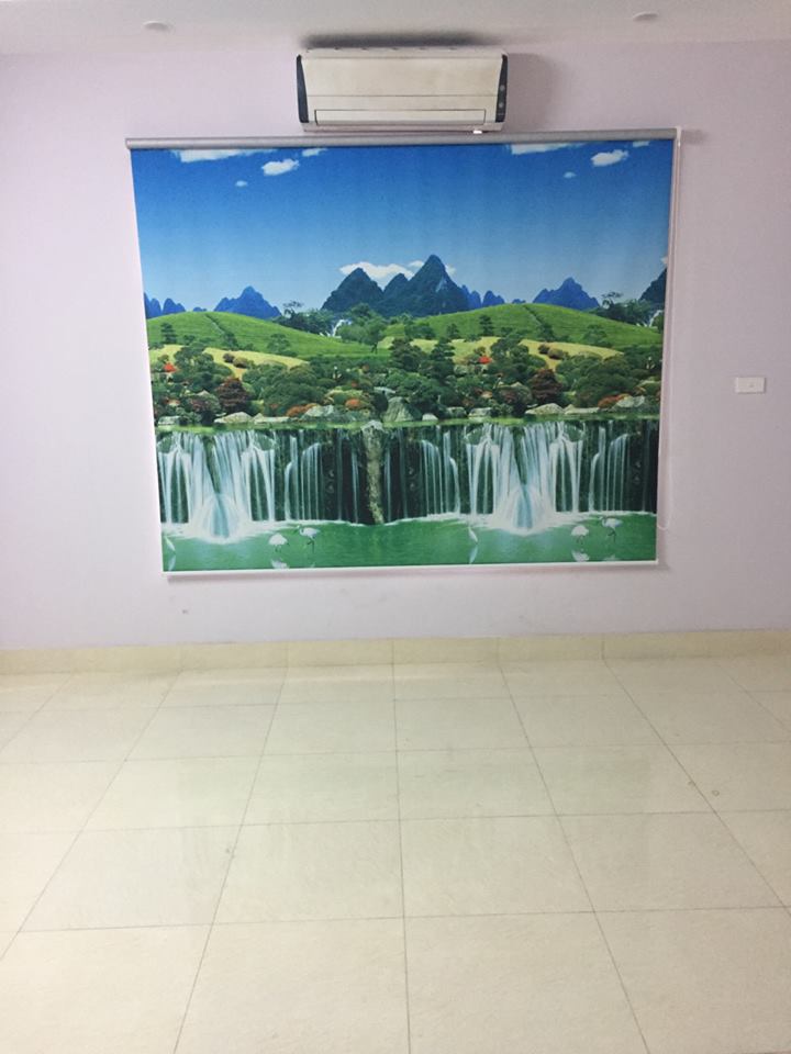 rèm cuốn tranh suối nước mát mẻ ở Đà Nẵng