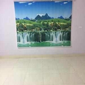 rèm cuốn tranh suối nước mát mẻ ở Đà Nẵng
